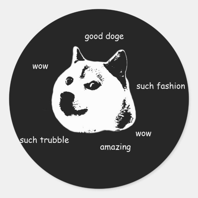 Doge Stickers (Front)