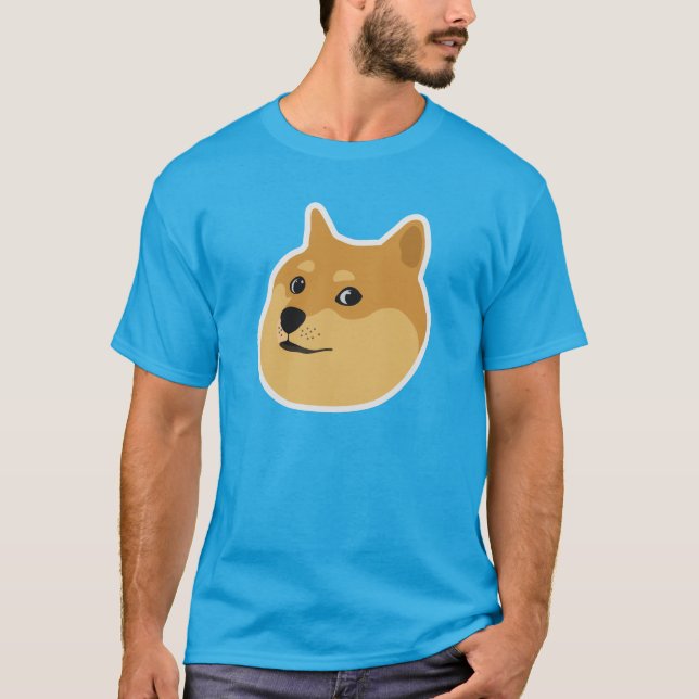 Doge T-shirt very shibe such style (Front)