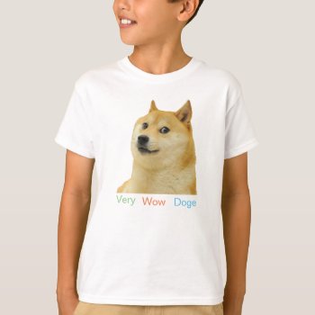 Doge Tee For Kids by jawprint at Zazzle