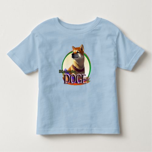doge toddler t_shirt