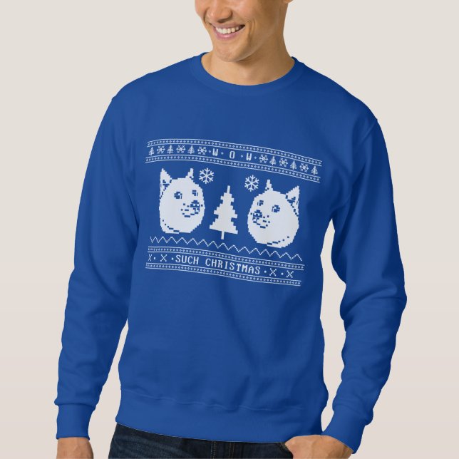 Doge Ugly Christmas Sweater (Front)