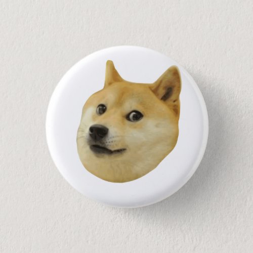 Doge Very Wow Much Dog Such Shiba Shibe Inu Button