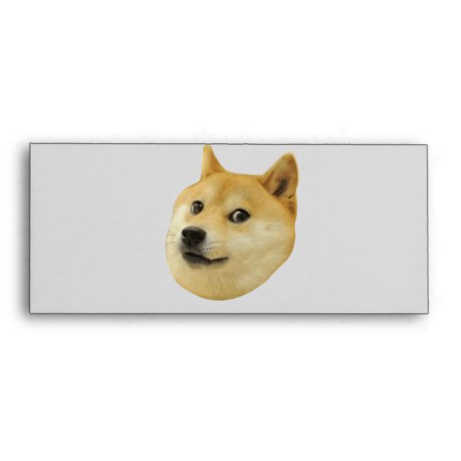 Doge Very Wow Much Dog Such Shiba Shibe Inu Envelope | Zazzle