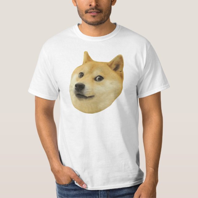 Doge Very Wow Much Dog Such Shiba Shibe Inu T-Shirt (Front)