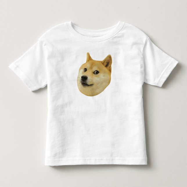 Doge Very Wow Much Dog Such Shiba Shibe Inu Toddler T-shirt (Front)