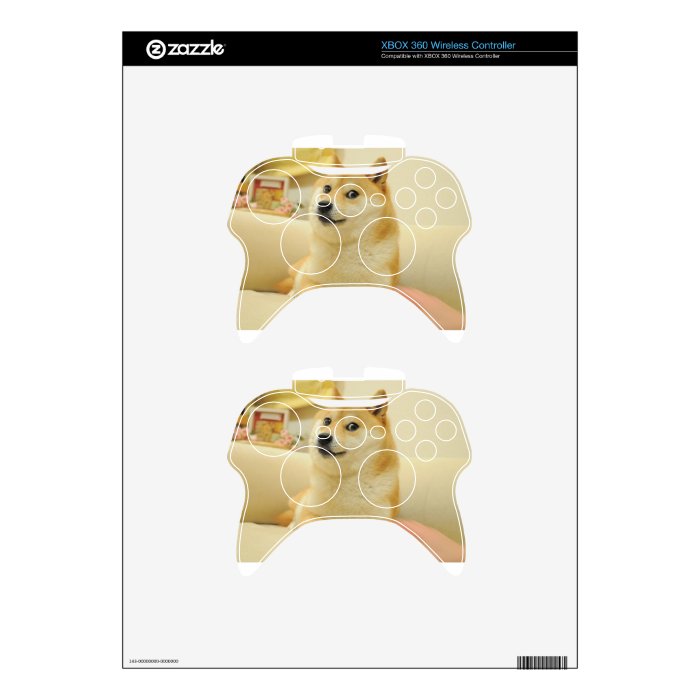 Doge Xbox 360 Controller Skin