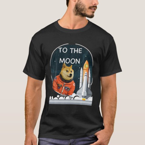Dogecoin Cool  For Men For Women Gift Doge Coin Me T_Shirt