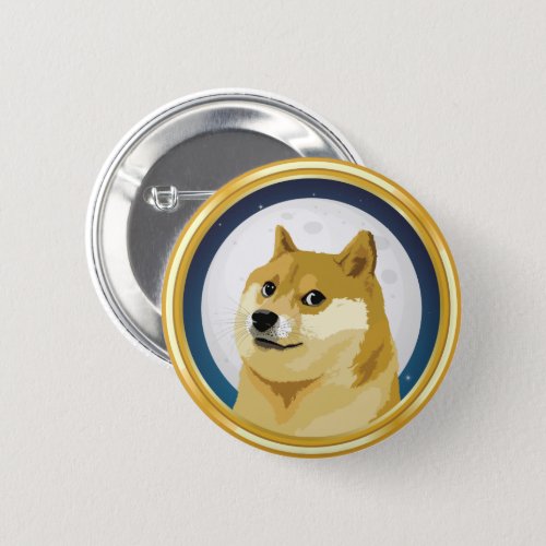 Dogecoin Doge Day 420 Stock Market Crypto Funny Button