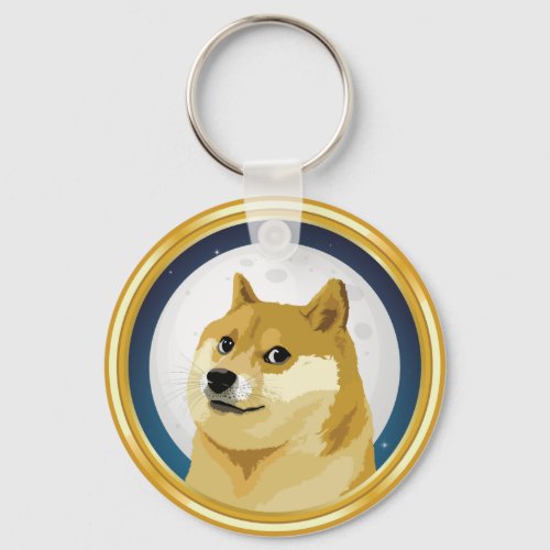 Dogecoin Doge Day 420 Stock Market Crypto Funny Keychain
