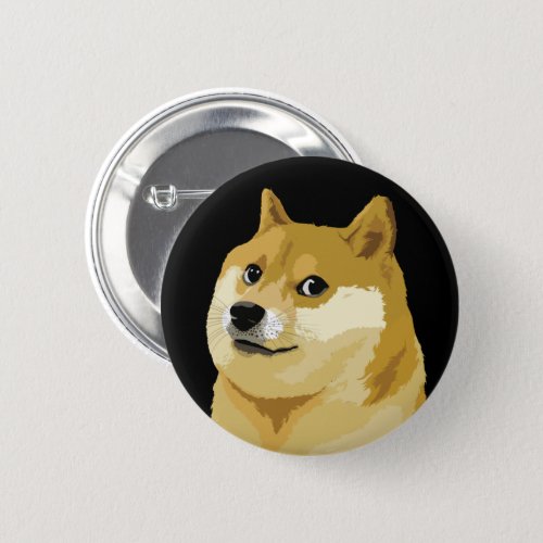 Dogecoin Doge Day To The Moon Stock Market Crypto Button