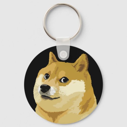 Dogecoin Doge Day To The Moon Stock Market Crypto Keychain