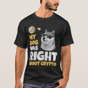 Dogecoin Dogecoin Coin Doge Crypto Men Women T-Shirt