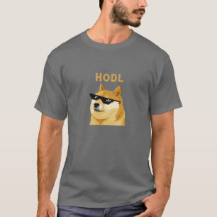 Dogecoin HODL Cryptocurrency T-Shirt