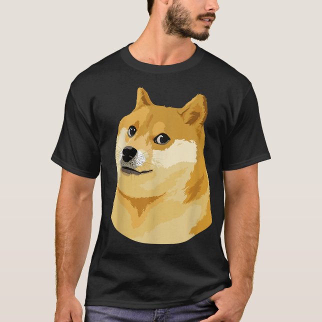 Dogecoin  Just Doge  T-Shirt (Front)