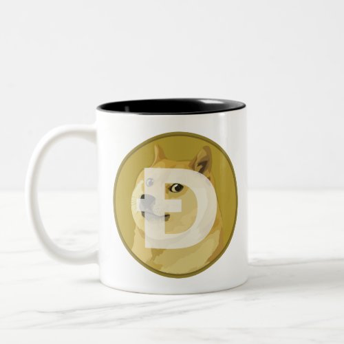 Dogecoin Logo Coffe Mug