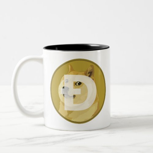 Dogecoin Logo Coffe Mug