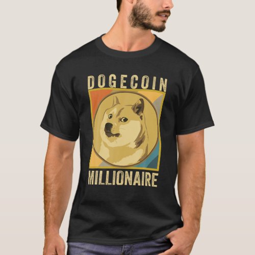 Dogecoin Millionaire Crypto Dogecoin HODL Doge T_Shirt