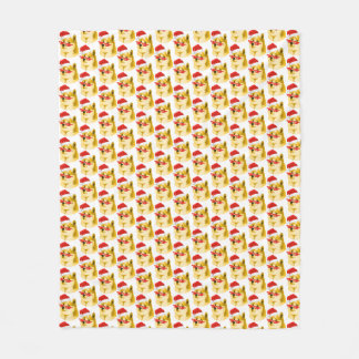 DOGECOIN NOEL MERRY DOGEMAS FLEECE BLANKET