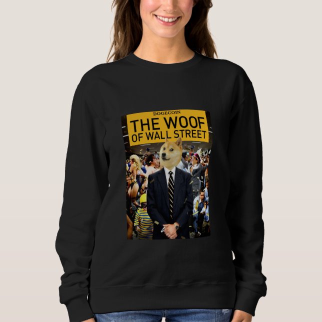 Dogecoin The Woof Sweatshirt (Front)