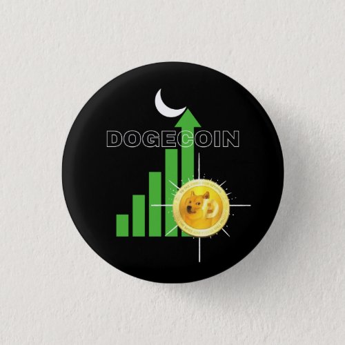 Dogecoin to the Moon Crypto   Button