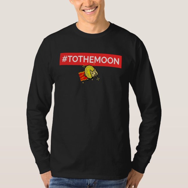 Dogecoin To The Moon T-Shirt (Front)