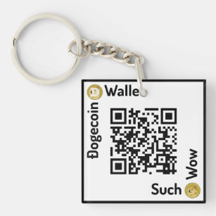 Dogecoin Keychain Cryptocurrency Coin Key ring Doge Coin Meme Key chain Crypto currency trade miner Accessory Dogecoin keyring