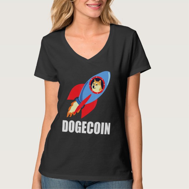Dogecoin Women Men Plus Size 2xl 3xl Men Cryptocur T-Shirt (Front)