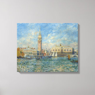 Doge's Palace, Venice - Pierre-Auguste Renoir Canvas Print