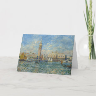 Doge's Palace, Venice - Pierre-Auguste Renoir Card