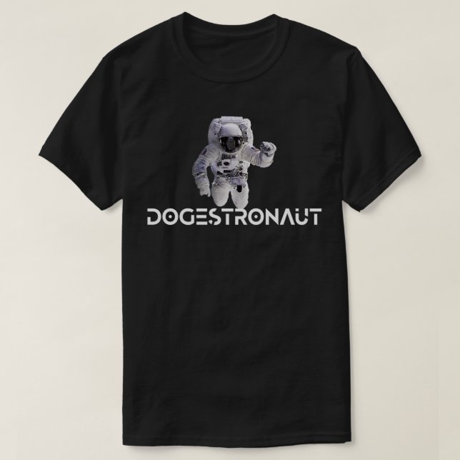 Dogestronaut  T-Shirt (Design Front)