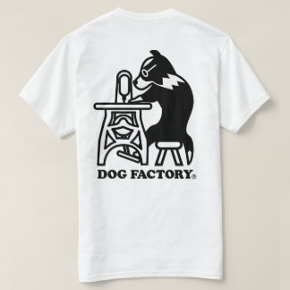 DOGFACTORY logo T-shirt (backprint)