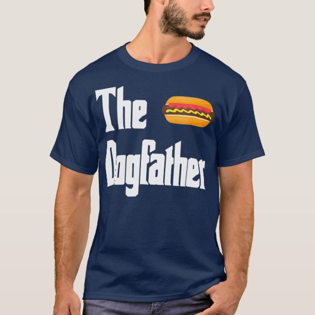 Dogfather Hot Dog T-Shirt (Front)