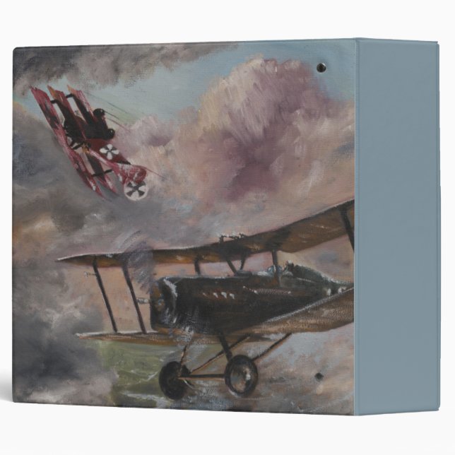 Dogfight 1917 3 ring binder (Back/Spine)