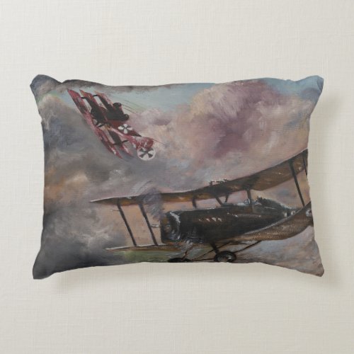 Dogfight 1917 accent pillow