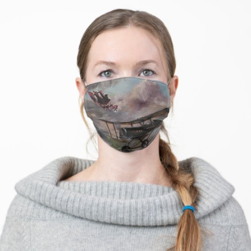 Dogfight 1917 adult cloth face mask