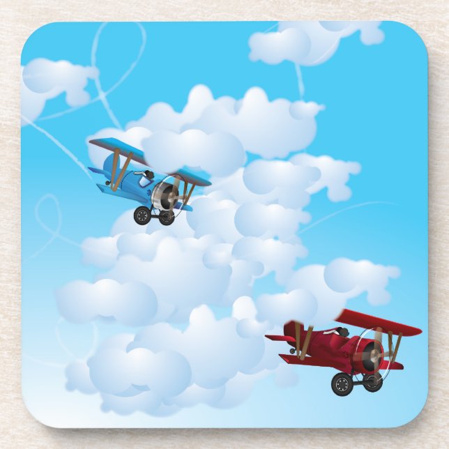 Dogfight Drink Coaster (Front)