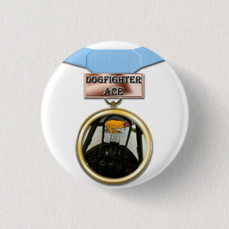 Dogfighter Ace medal button