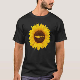 Dogfish For Women Men Spurdog Animal Sunflower T-Shirt