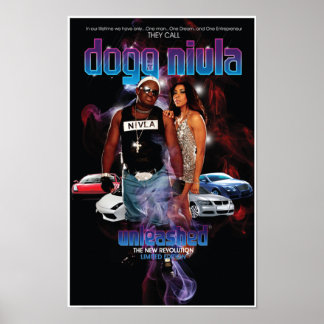 DOGG NIVLA UNLEASHED LIMITED EDITION POSTER