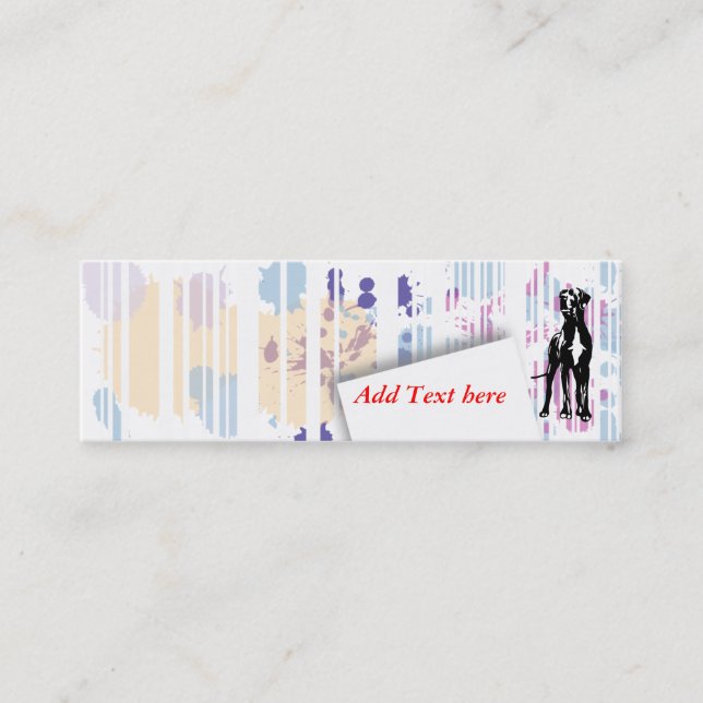 Dogge business card (Front)