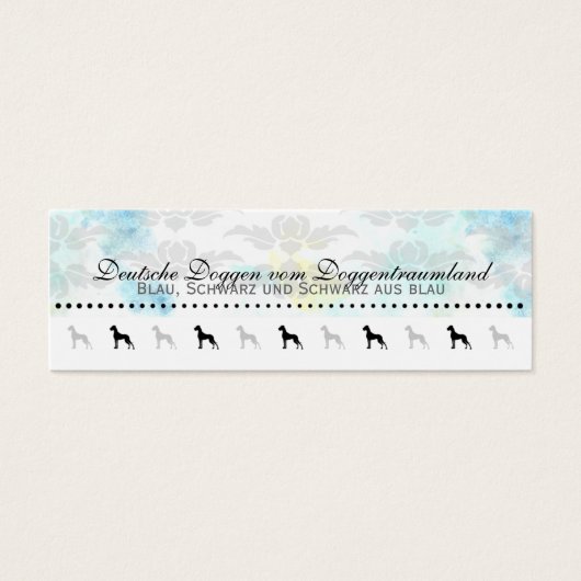 Dogge business card (Front)