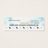 Dogge business card (Back)