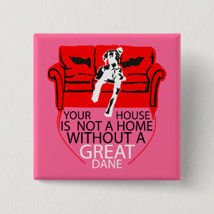 Dogge Kühlschrankmagnet Pinback Button