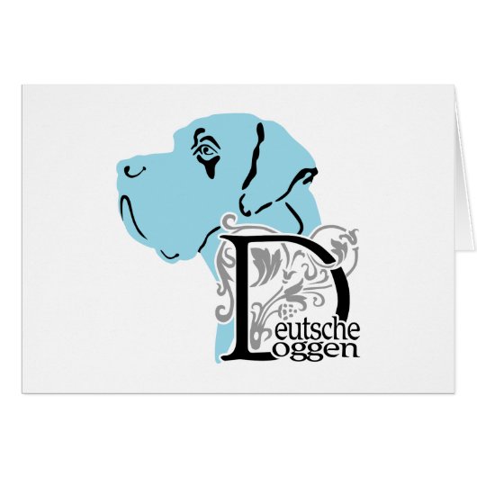 Doggen Bürobedarf Cards (Front Horizontal)