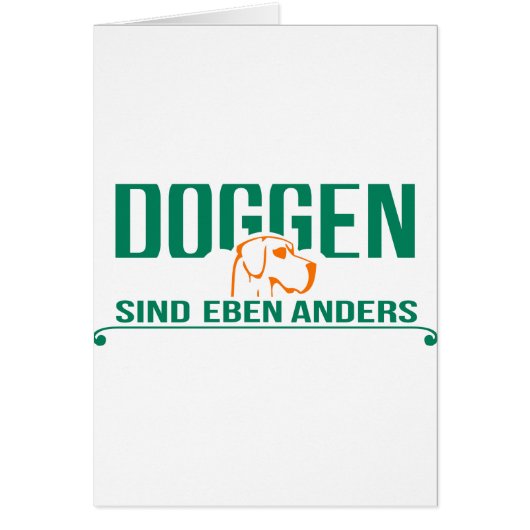 Doggen sind eben anders cards (Front)
