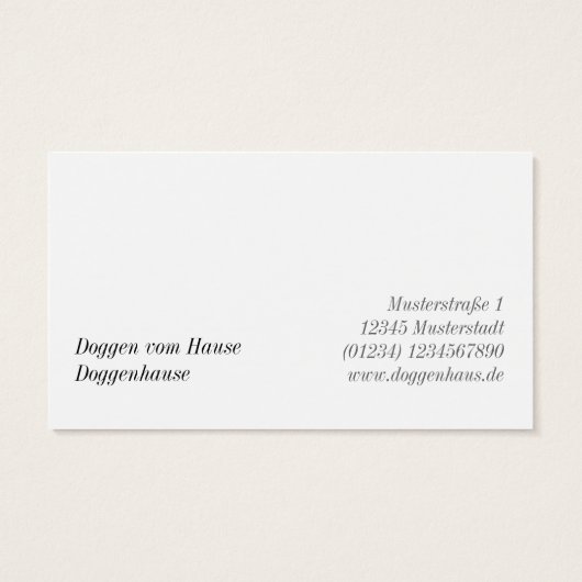 Doggendompteur (Back)