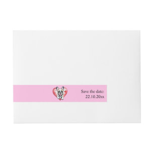 doggenhaus   French Bulldog Wrap Around Address Label