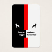Doggenvisitenkarten (Front)