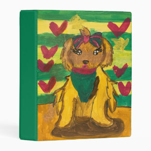 Doggie "Art by Kids" Mini Binder