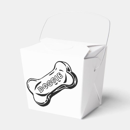 Doggie Bag Favor Boxes